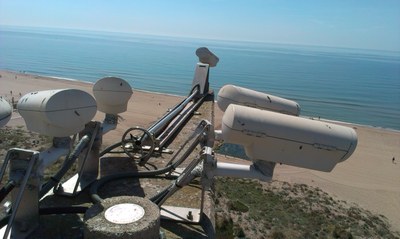 New campaign of measures on the beach of Castelldefels